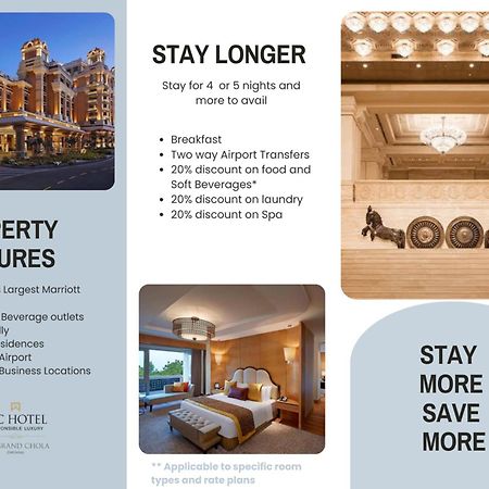 Itc Grand Chola, A Luxury Collection Hotel, Chennai Dış mekan fotoğraf